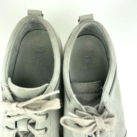 Marc New York By Andrew Marc Gray Darwood Fabric Low Top Mens Size US 9 / 42.5 - Picture 7 of 10